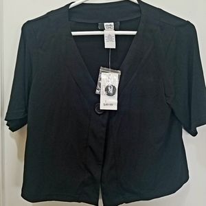 Cropped Short Sleeve Bolero